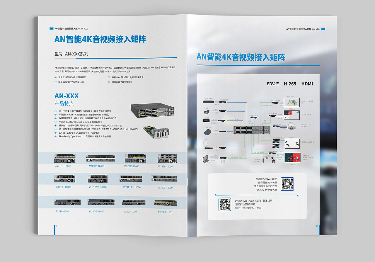 音视频HDMI矩阵产品手册（图ZMzk2NzU4MjYw） - 书籍/画册 - 站酷设计师晓钟原创素材 - 站酷ZCOOL