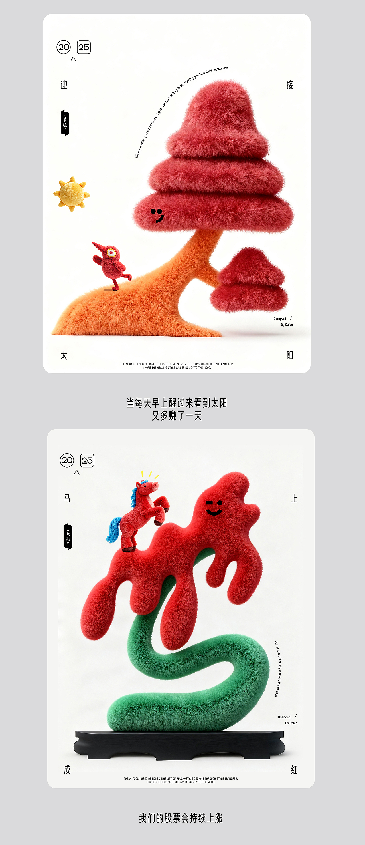 海报设计 | 毛绒系列