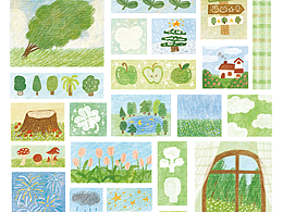 原创插画 | 夏日的碎片