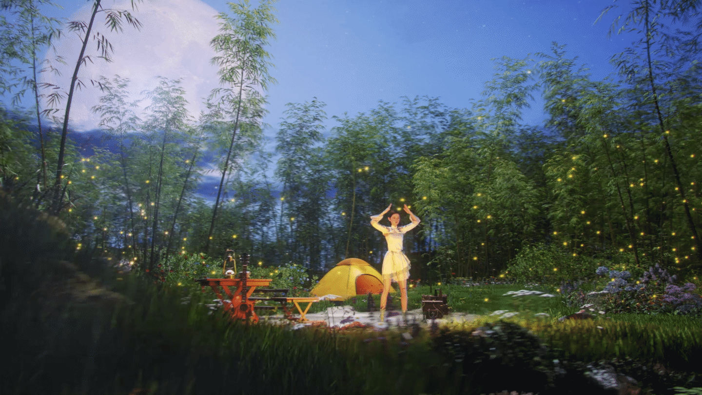 2025网络春晚-新中式舞台《寄明月》节目制作