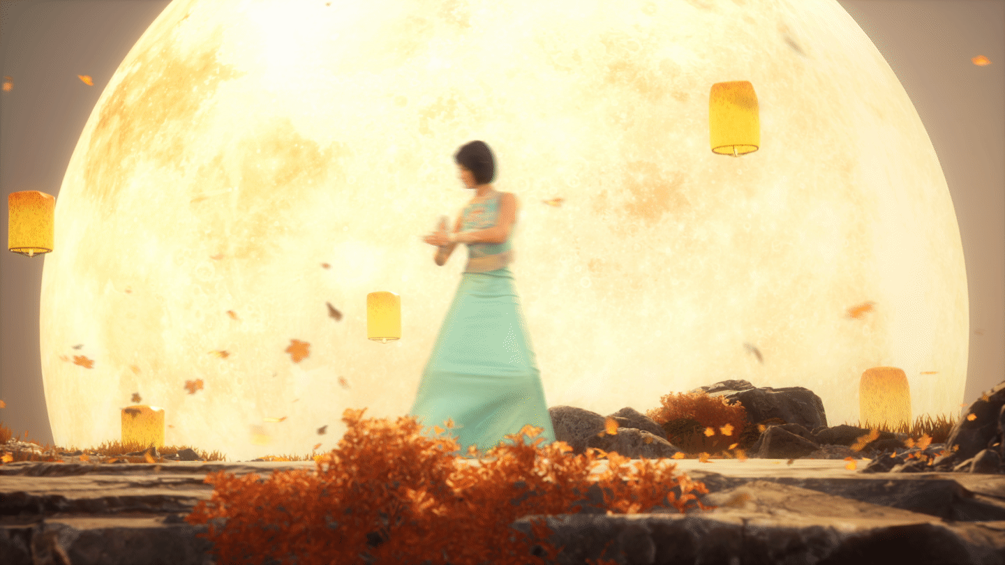 2025网络春晚-新中式舞台《寄明月》节目制作