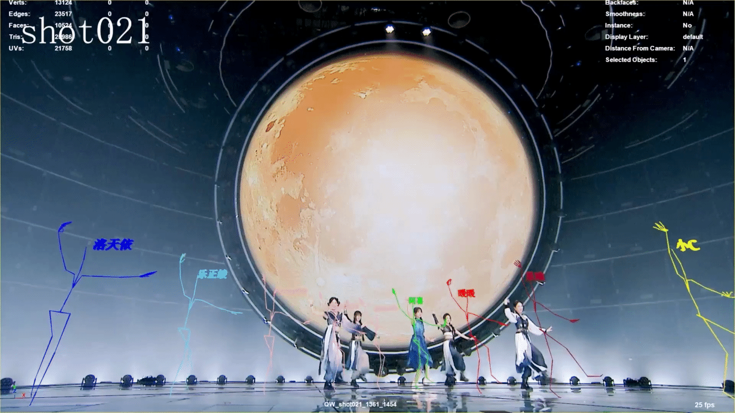 2025网络春晚-新中式舞台《寄明月》节目制作