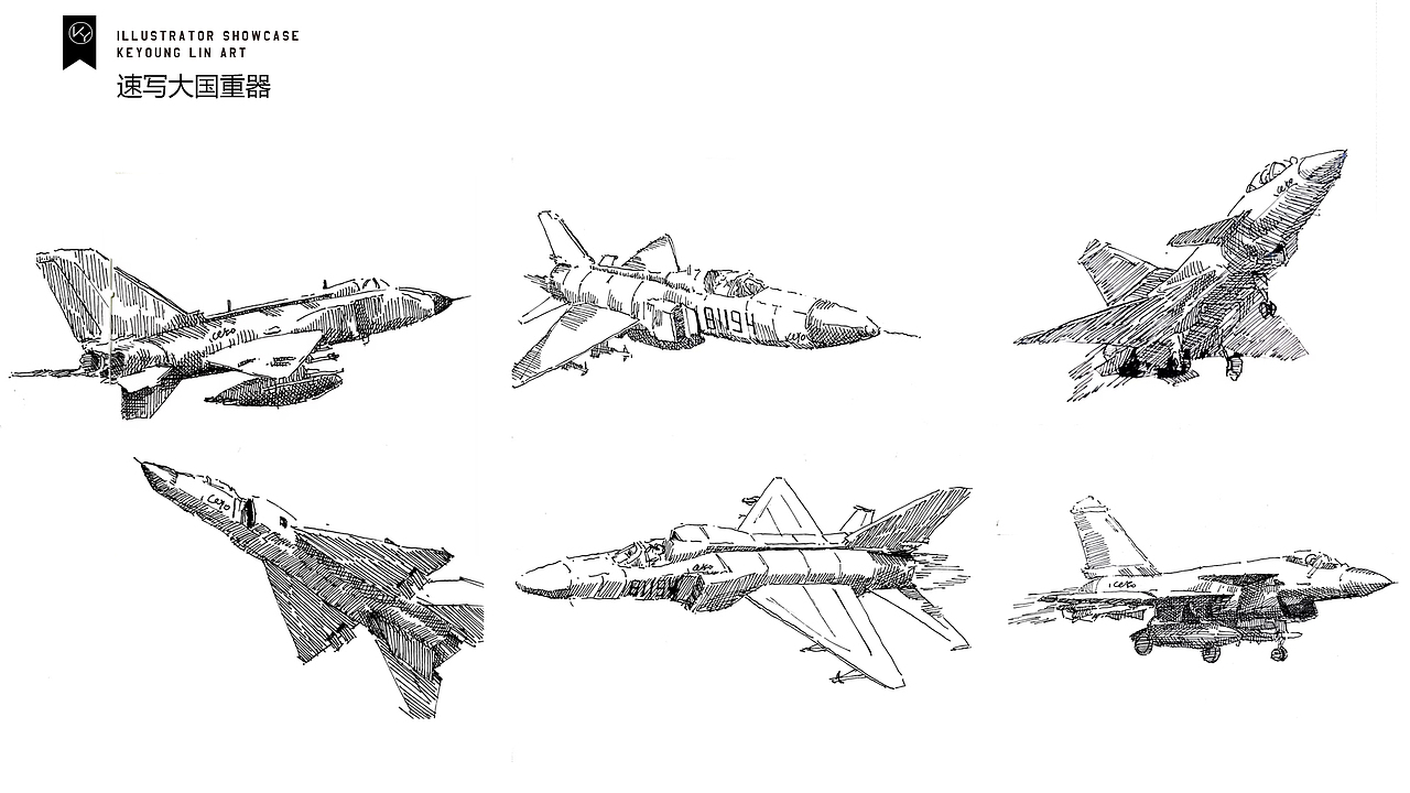KEYO速写簿丨2025年4-9月插画合集