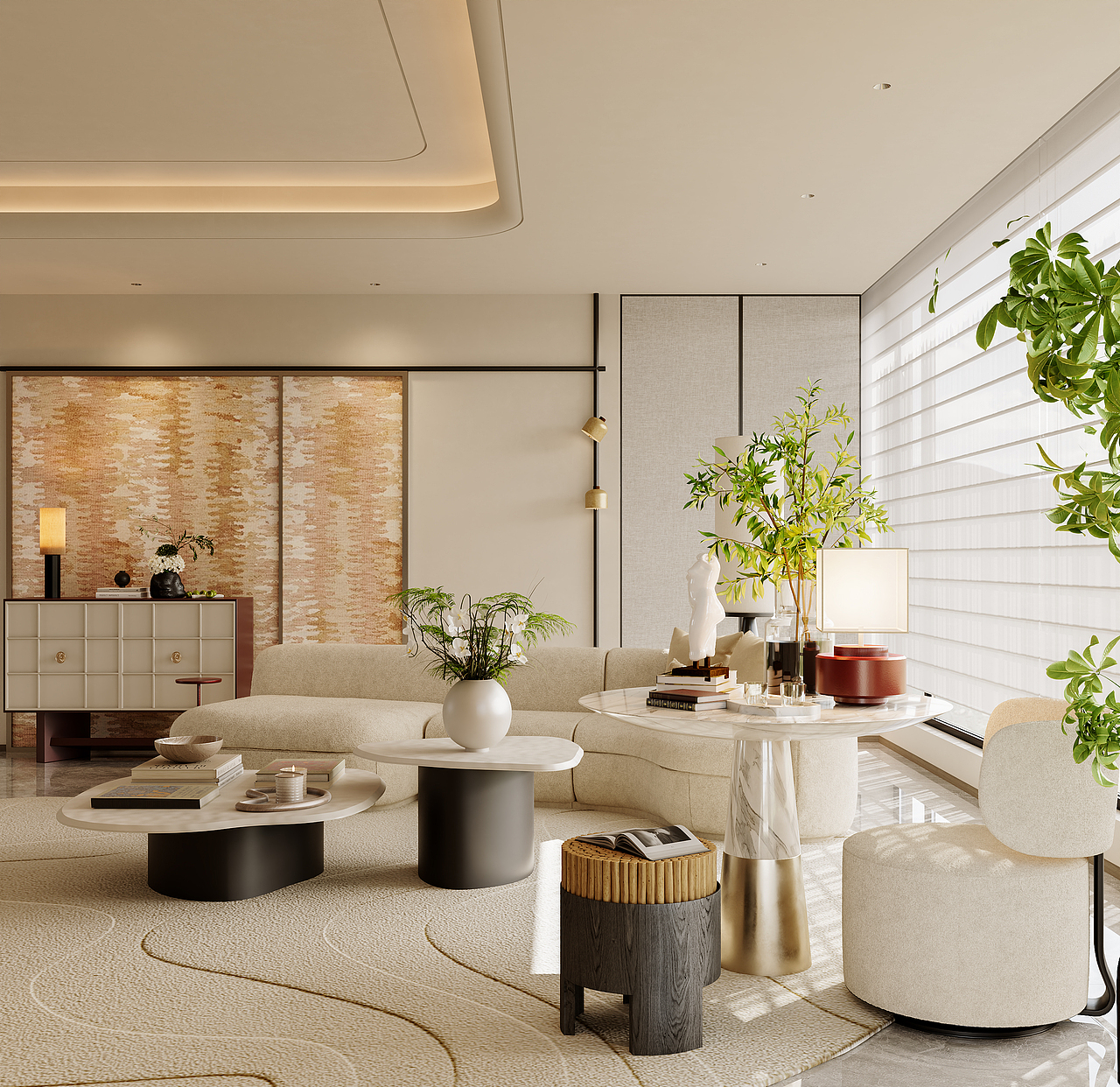 近期渲染（图ZMzk2Nzc0NDQ4） - 家装设计 - 站酷设计师小柒视觉表现原创素材 - 站酷ZCOOL