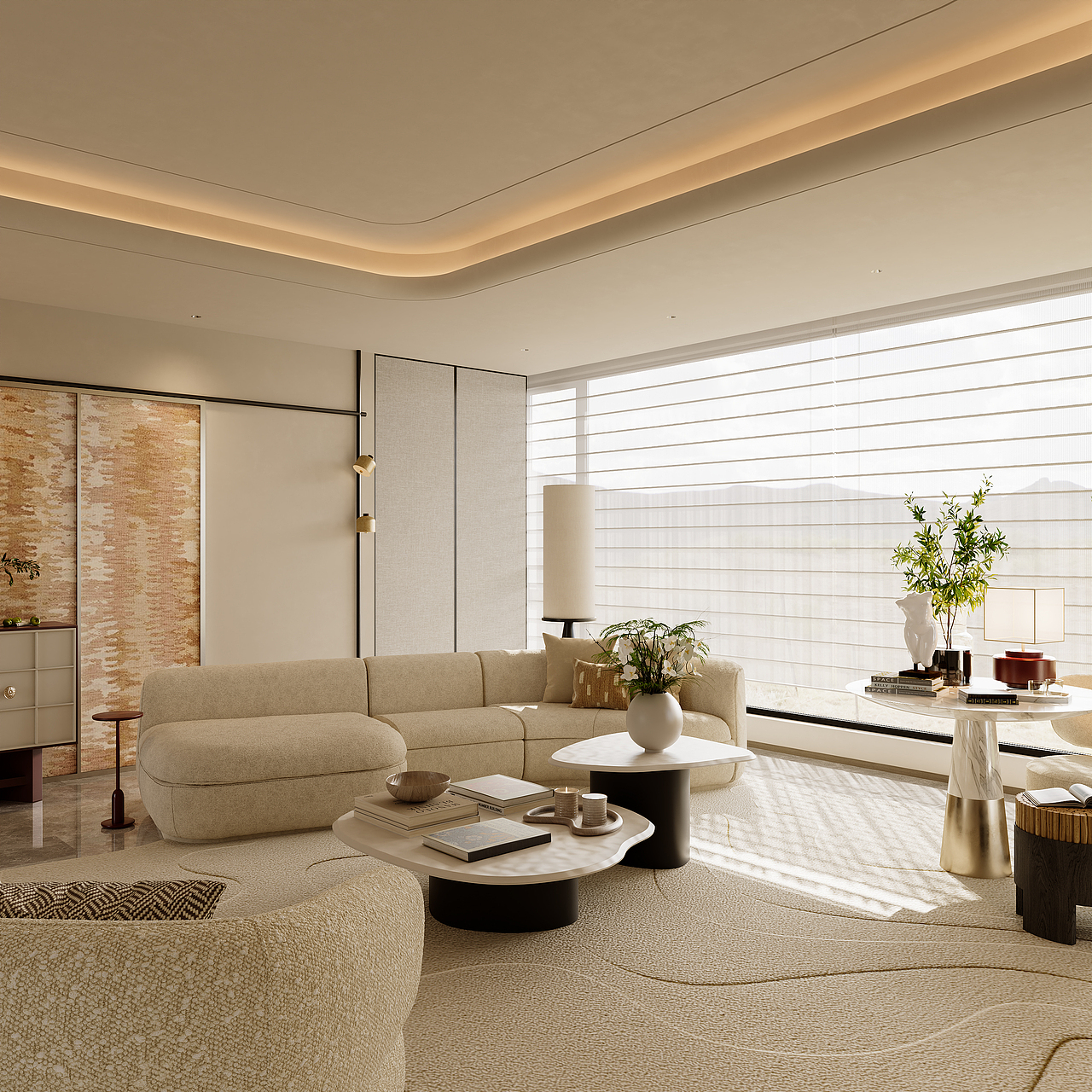 近期渲染（图ZMzk2Nzc0NDU2） - 家装设计 - 站酷设计师小柒视觉表现原创素材 - 站酷ZCOOL