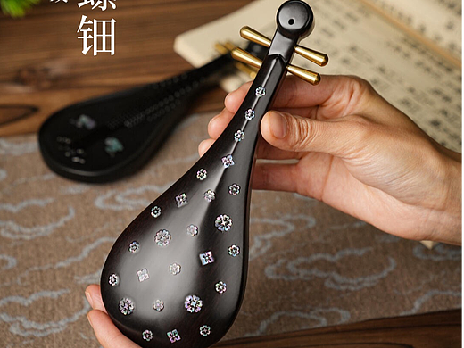 小鹭漫漫：螺钿琵琶香插礼盒，复刻唐代国礼级美学