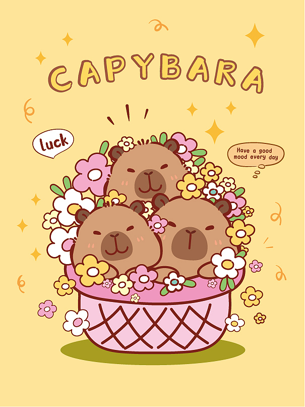 原创｜卡皮巴拉水豚萌萌IP包装插画设计（图ZMzk2NzkxMDQw） - 商业插画 - 站酷设计师卡皮巴拉水豚萌萌原创素材 - 站酷ZCOOL