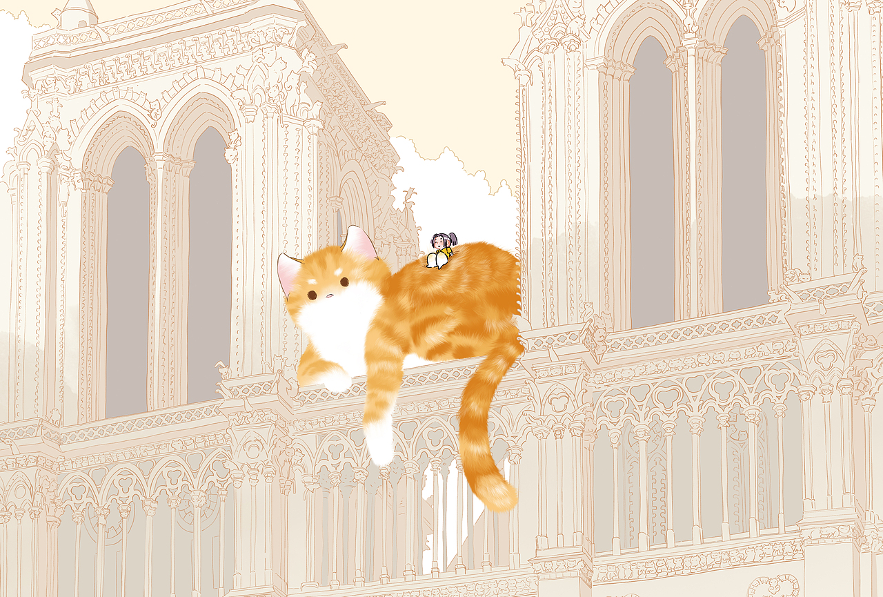 瑶瑶和猫猫（图ZMzk2NzkyNTAw） - 绘本 - 站酷设计师大银原创素材 - 站酷ZCOOL