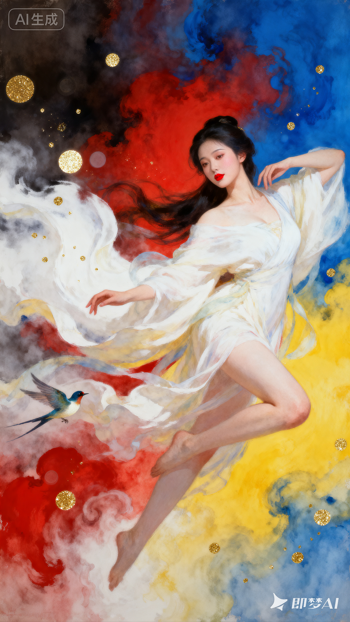 月神（图ZMzk2NzkyNzM2） - AI作品 - 站酷设计师iorl原创素材 - 站酷ZCOOL