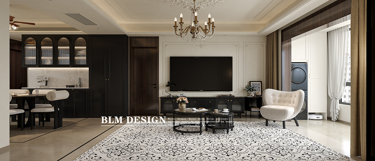 法式家装效果图案例