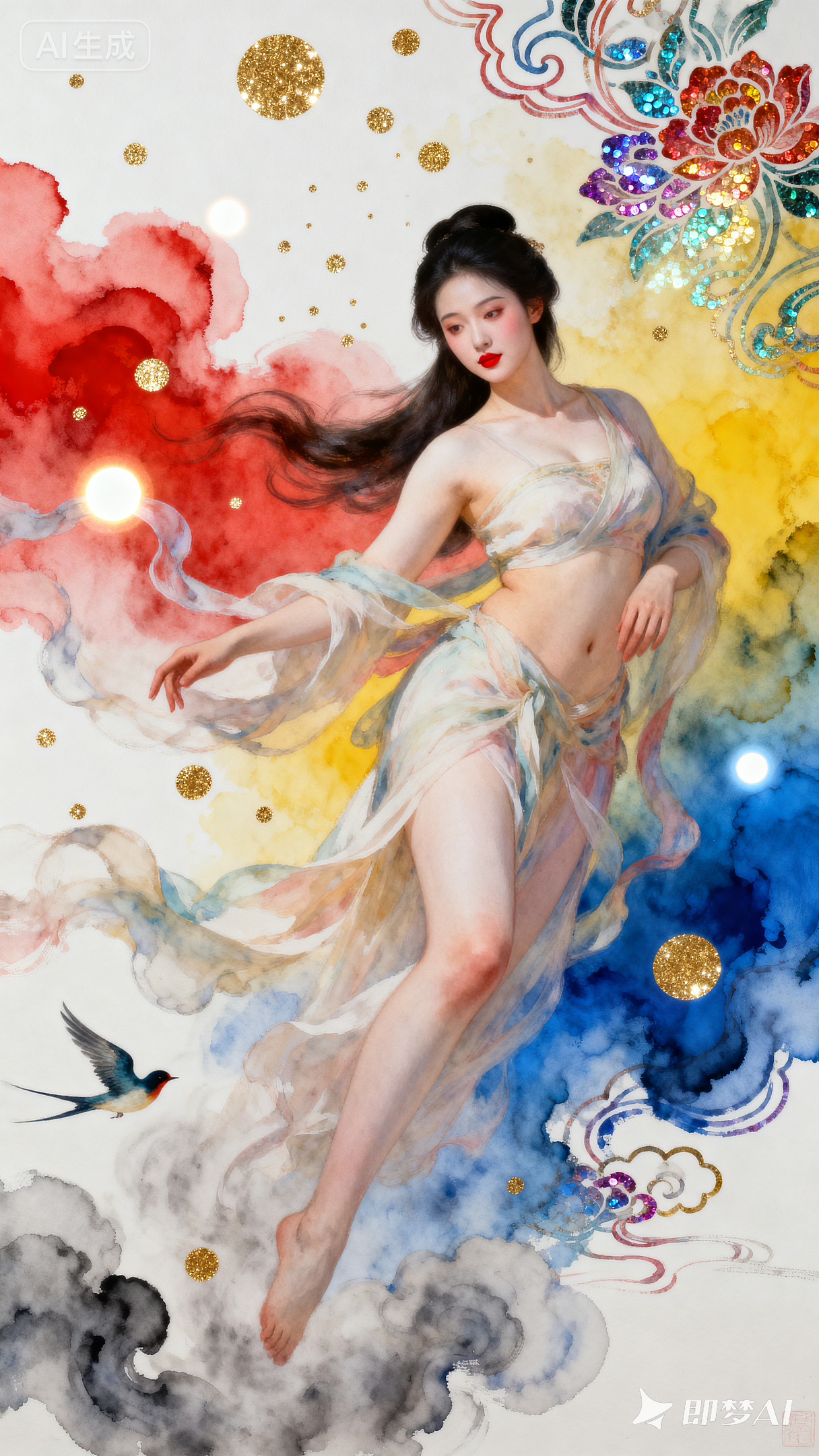 月神（圖ZMzk2Nzk3NDky） - AI作品 - 站酷設(shè)計(jì)師iorl原創(chuàng)素材 - 站酷ZCOOL