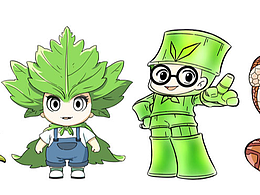 四寶蘄遇記卡通IP三維效果