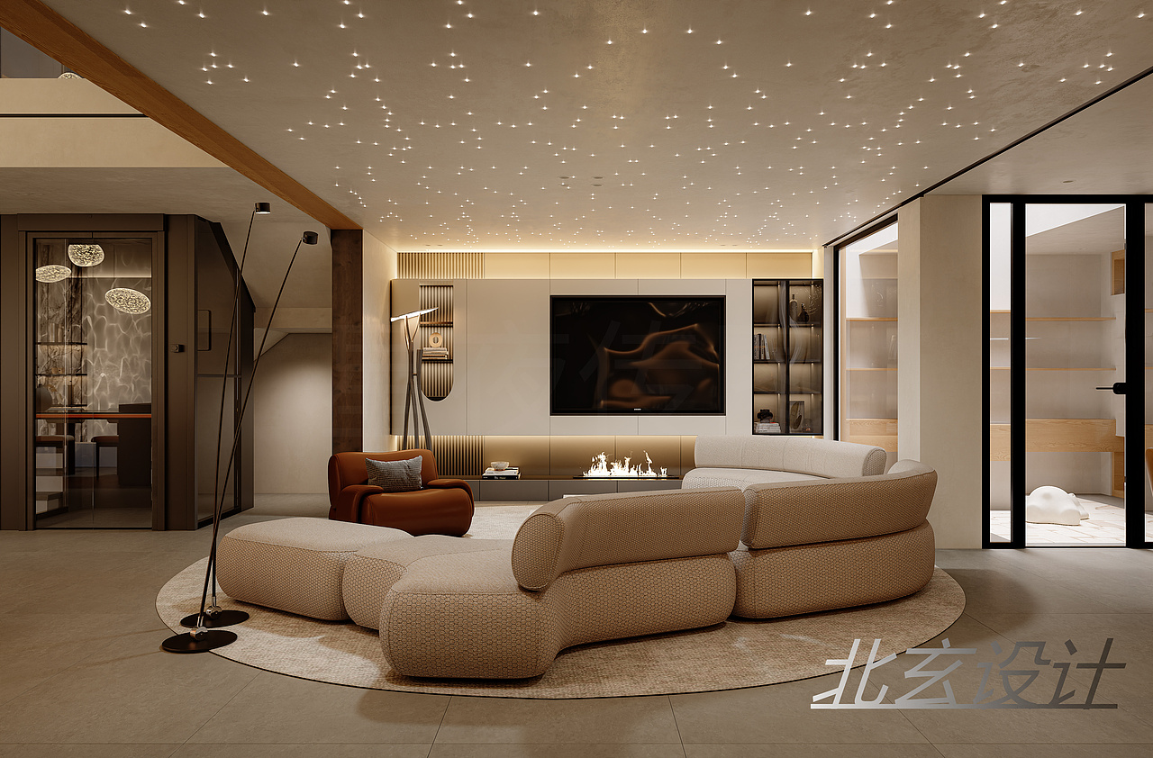 家装-中古风别墅