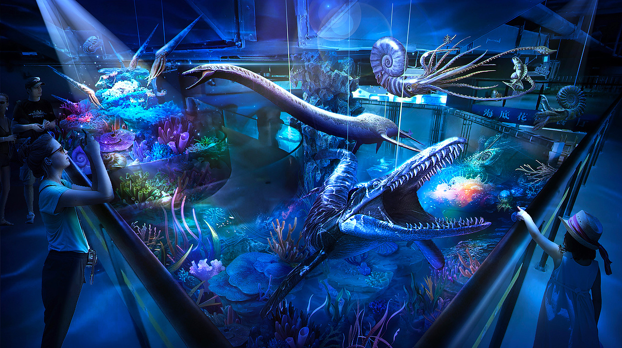 寒武纪远古生物科普展示