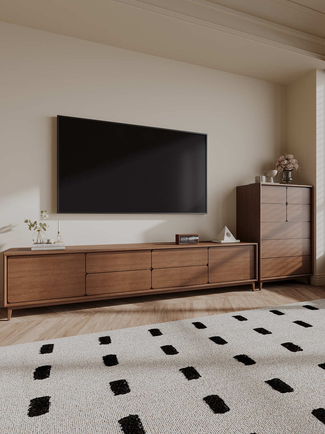 全屋定制电视柜（图ZMzk2ODE0MDI0） - 家装设计 - 站酷设计师Z220357700原创素材 - 站酷ZCOOL