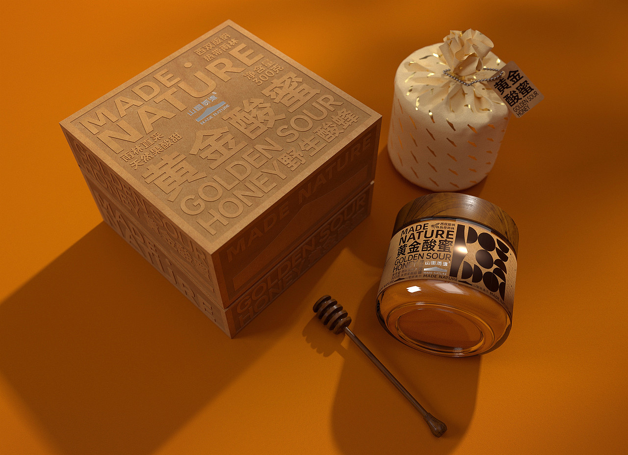 山里制造 山间野蜜 黄金酸蜜