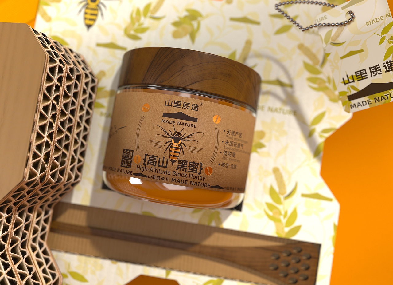 山里制造 山间野蜜 黄金酸蜜