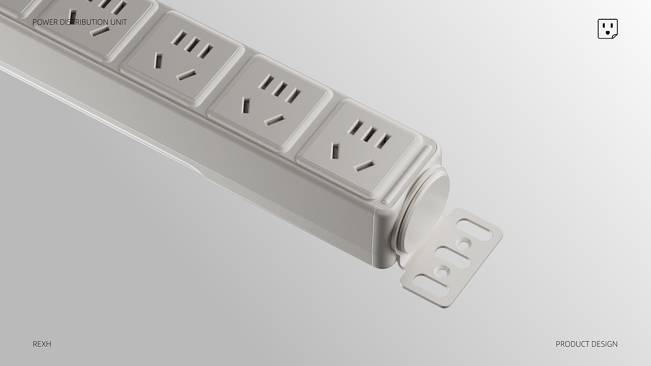 产品动画-德木PDU插排