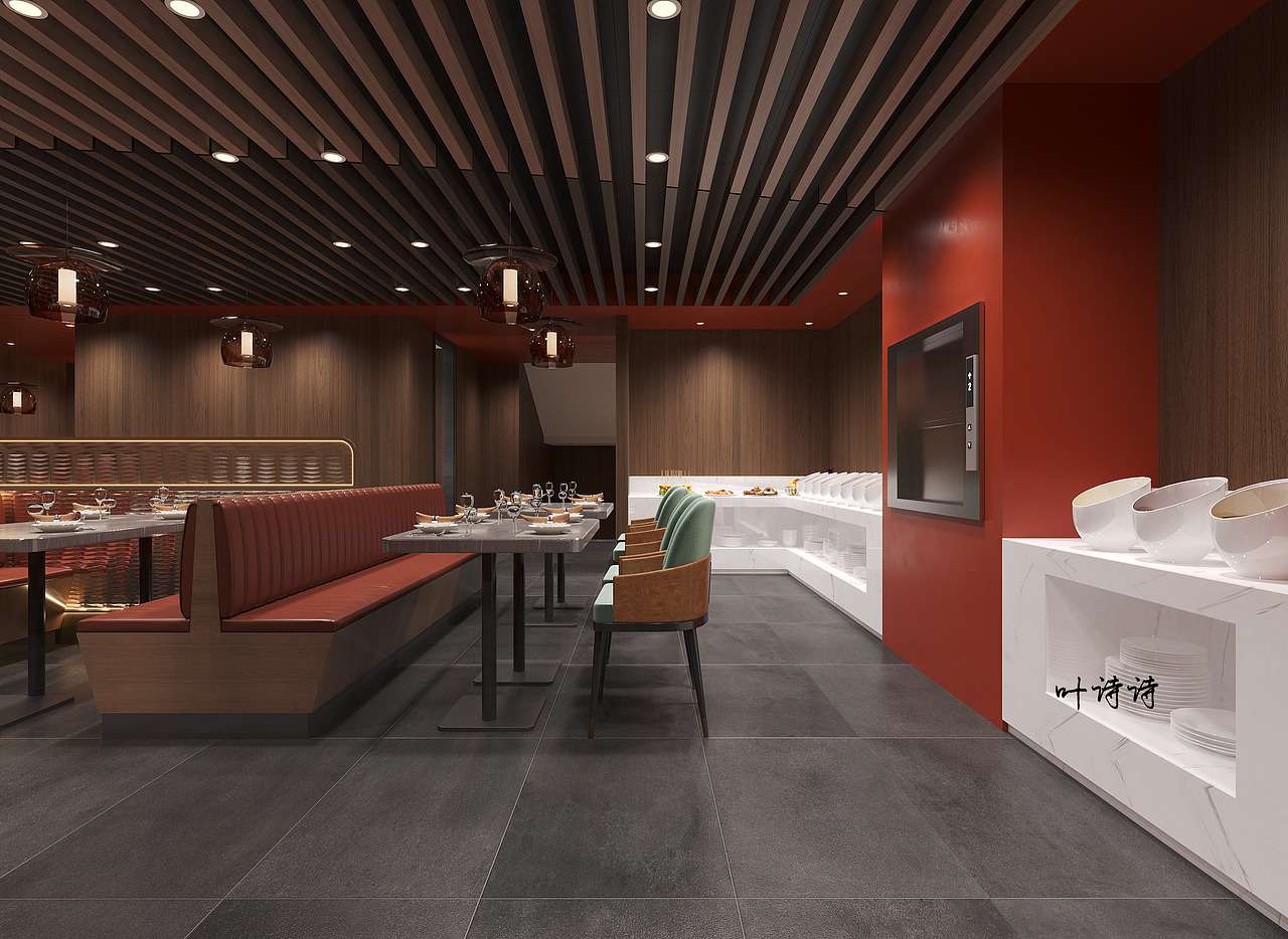 餐饮空间|海鲜店设计