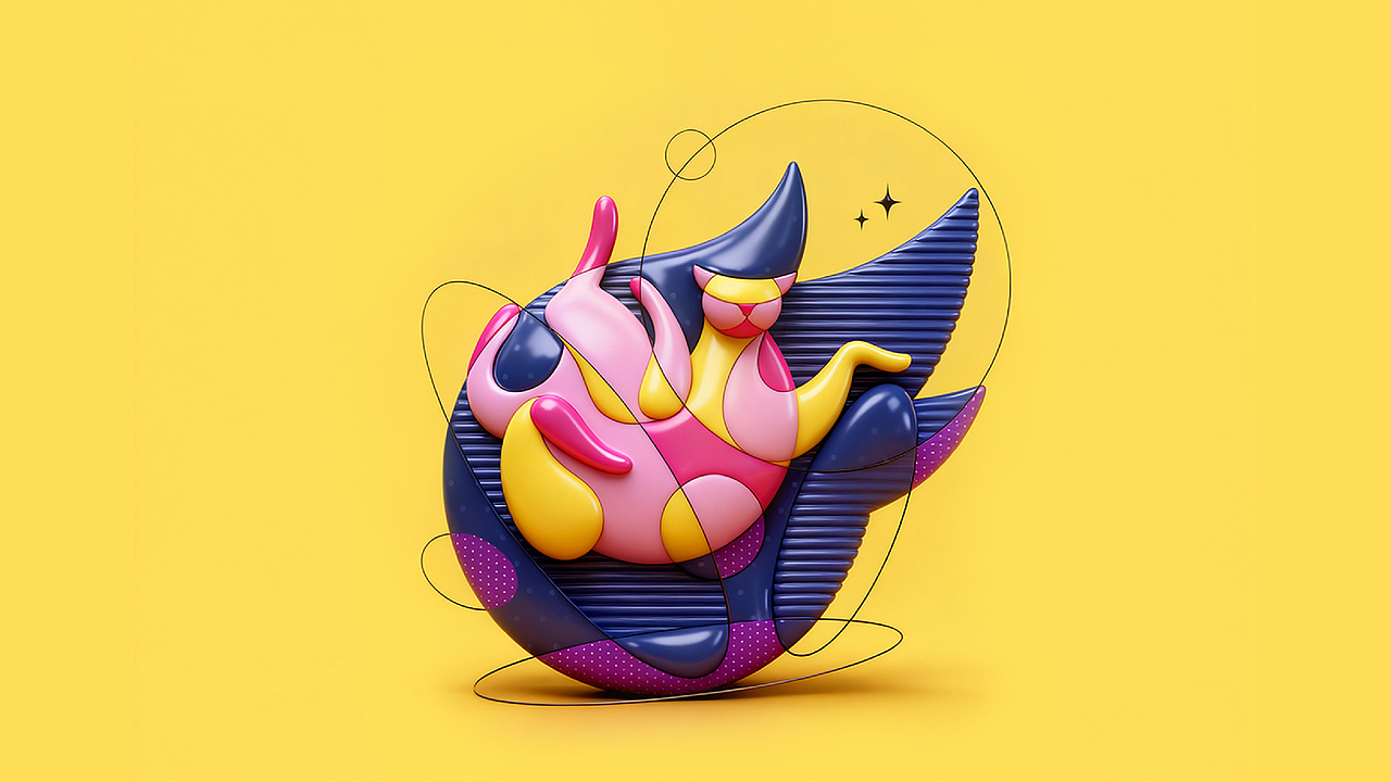 和站酷一起风格爆炸（图ZMzk2ODI3MDk2） - 创作习作 - 站酷设计师夜猫君呀原创素材 - 站酷ZCOOL