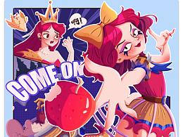 蓝贵莲插画班P2阶段作品～