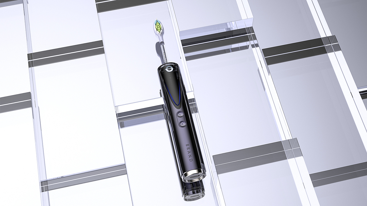 可伸缩式智能牙刷