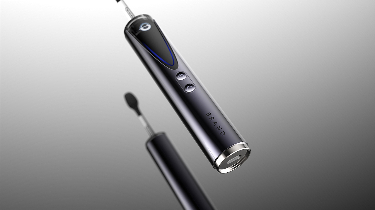 可伸缩式智能牙刷（图ZMzk2ODI3ODY4） - 生活用品 - 站酷设计师CtrlZ产品设计师原创素材 - 站酷ZCOOL