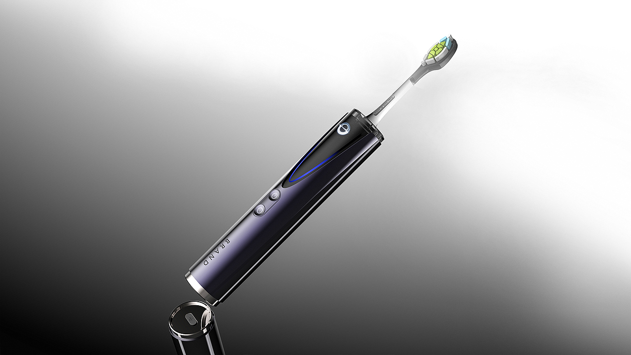 可伸缩式智能牙刷