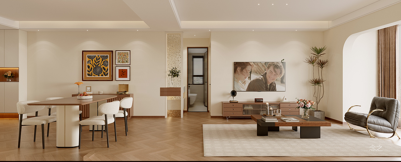 奶油风 | 恬静与暖撞满怀,打造温馨生活空间