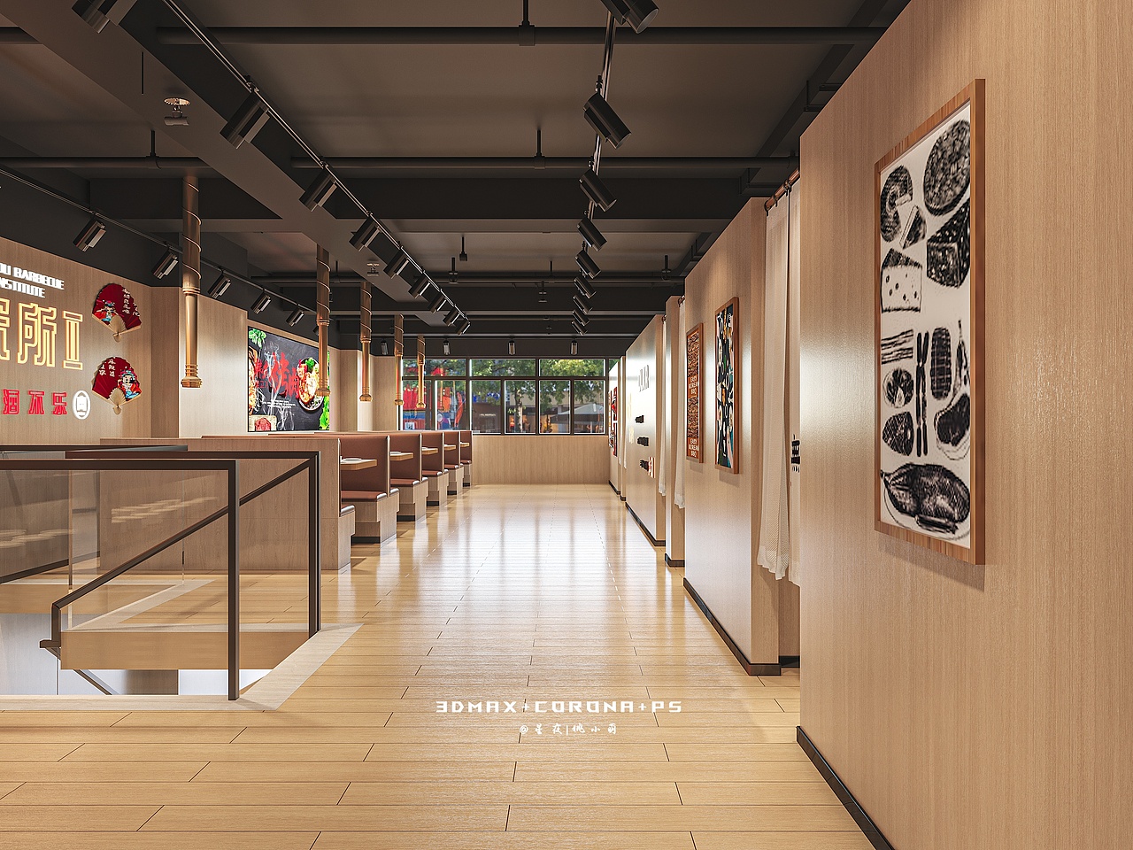 烤肉店设计：在烟火气与精致感间找到平衡