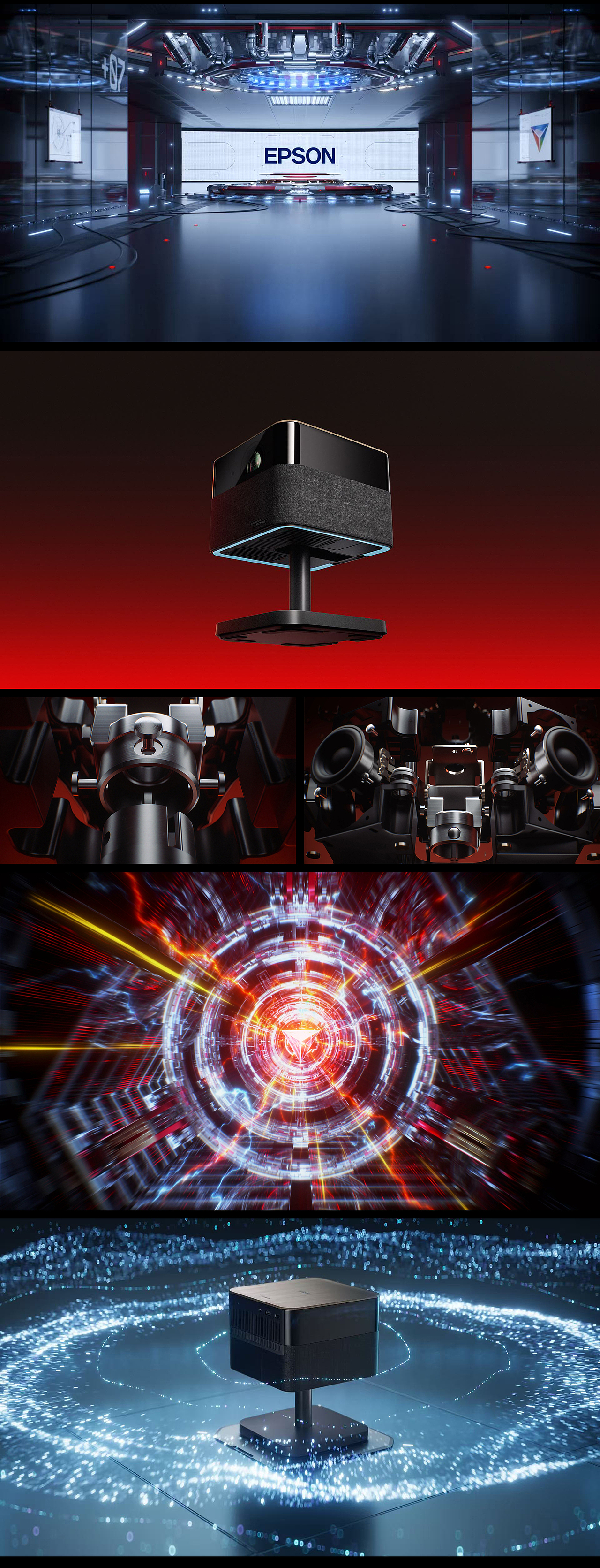 EPSON X MARVEL 联名投影视觉