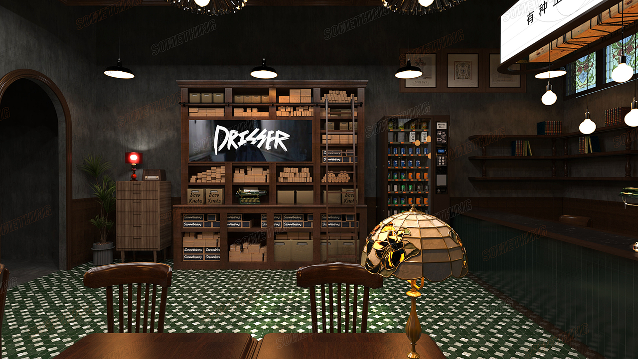 U-seed有种企划事务所 密室主题店铺公共区域设计