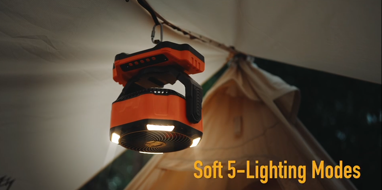 亚马逊视频分享:多功能户外风扇