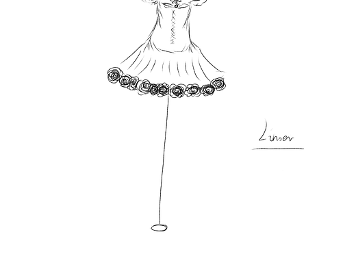 服装设计初稿