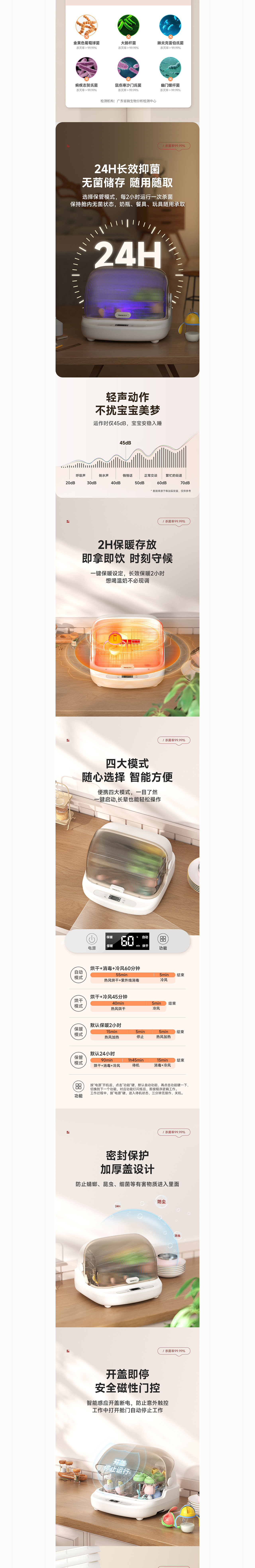 奶瓶消毒柜/母婴消毒柜详情页渲染（图ZMzk2ODUxNjUy） - 电商 - 站酷设计师lisz032原创素材 - 站酷ZCOOL