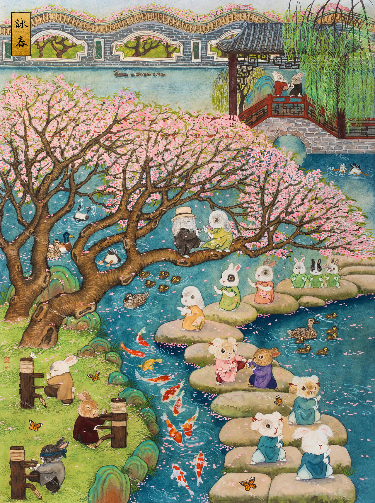 《習遊記》全系列大收官！（图ZMzk2ODU2OTY0） - 艺术插画 - 站酷设计师程靖Jinn原创素材 - 站酷ZCOOL