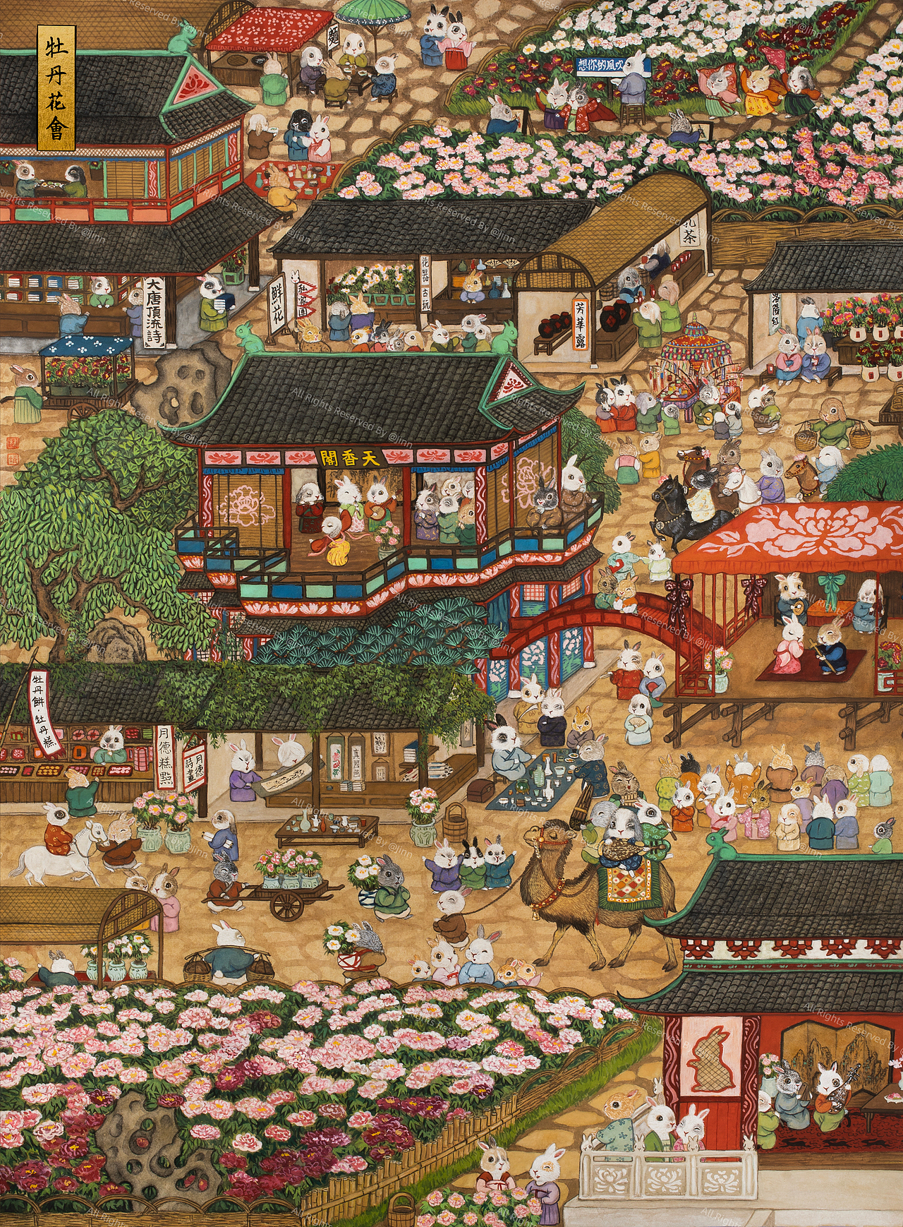 《習遊記》全系列大收官！（图ZMzk2ODU2OTcy） - 艺术插画 - 站酷设计师程靖Jinn原创素材 - 站酷ZCOOL