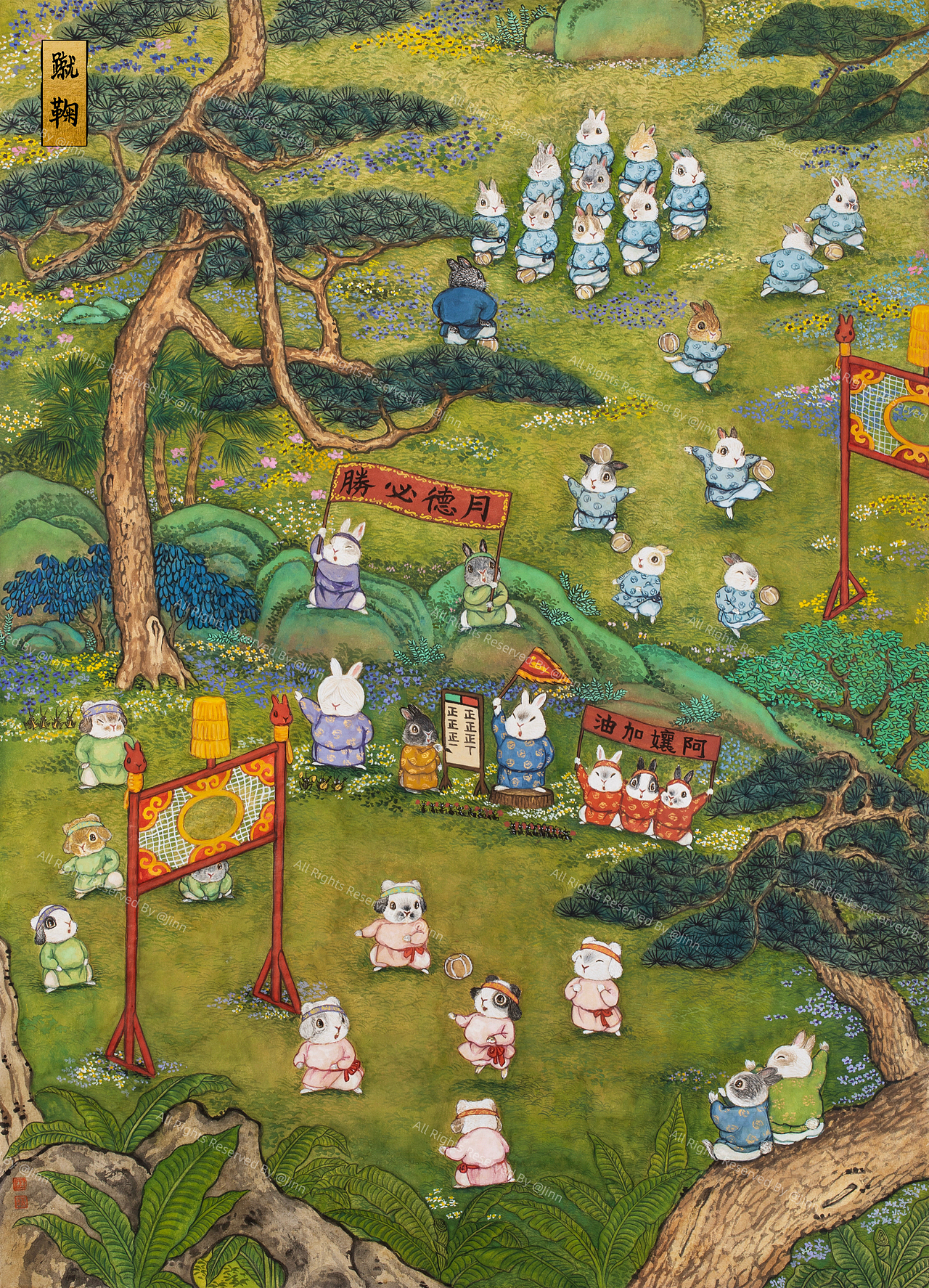 《習遊記》全系列大收官！（图ZMzk2ODU3MDA0） - 艺术插画 - 站酷设计师程靖Jinn原创素材 - 站酷ZCOOL