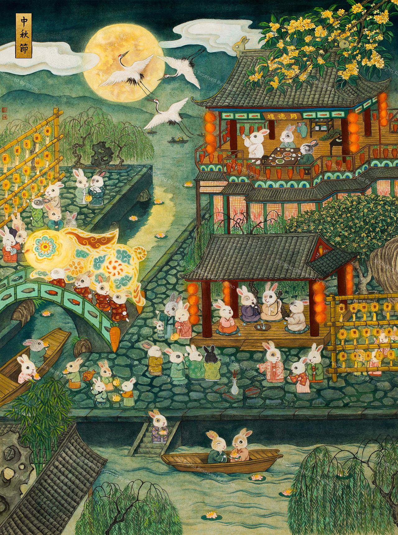 《習遊記》全系列大收官！（图ZMzk2ODU3MDE2） - 艺术插画 - 站酷设计师程靖Jinn原创素材 - 站酷ZCOOL