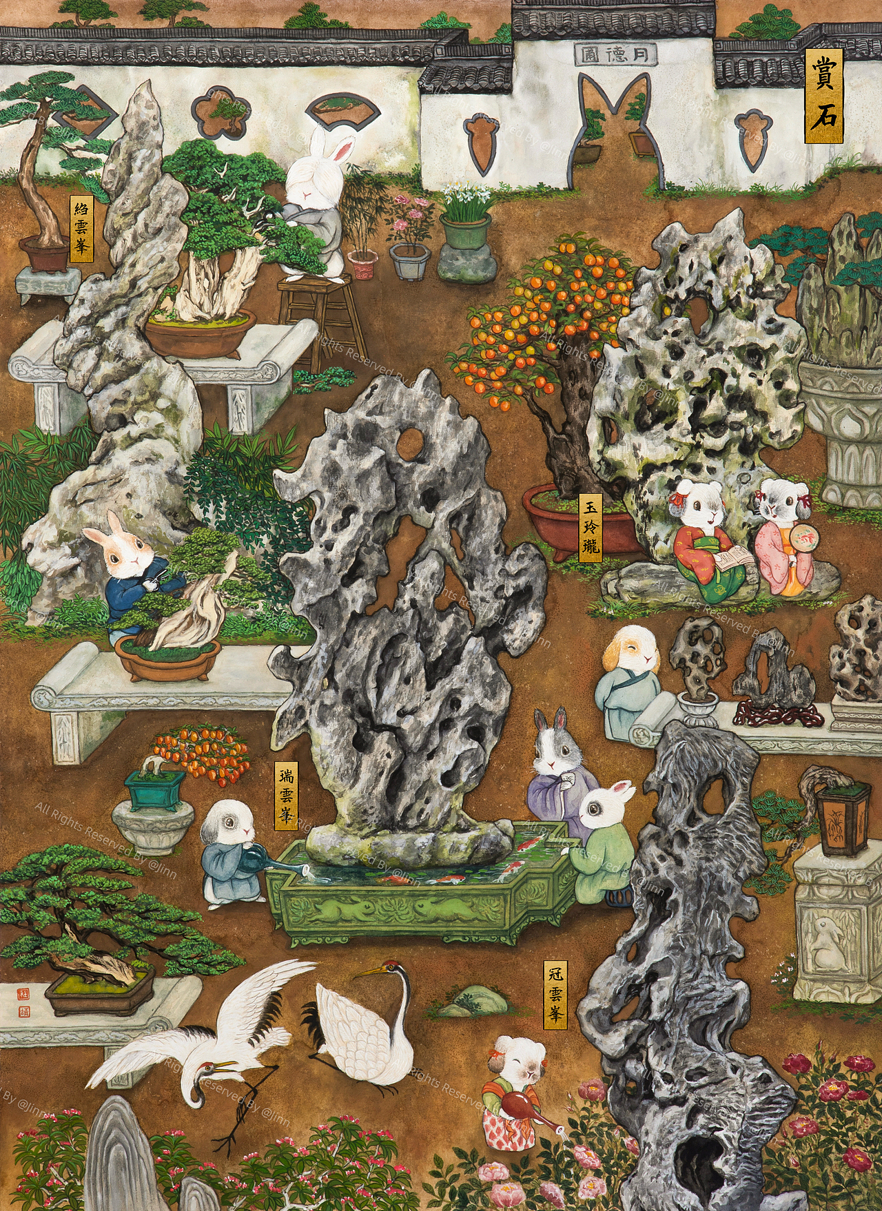 《習遊記》全系列大收官！（图ZMzk2ODU3MDIw） - 艺术插画 - 站酷设计师程靖Jinn原创素材 - 站酷ZCOOL