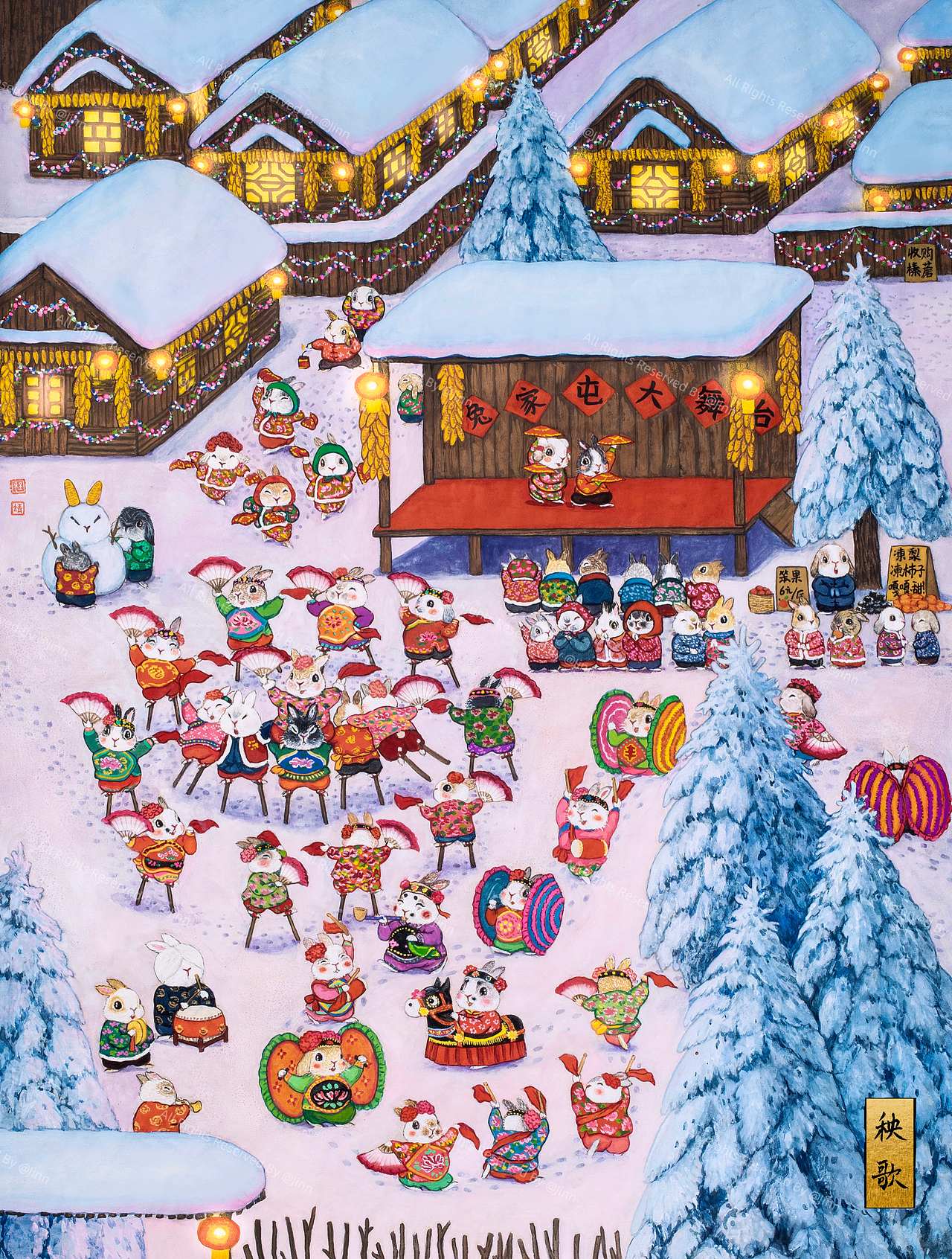 《習遊記》全系列大收官！（图ZMzk2ODU3MDM2） - 艺术插画 - 站酷设计师程靖Jinn原创素材 - 站酷ZCOOL