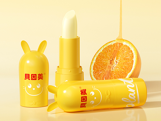 貝因美儿童维C润唇膏 包装设计
