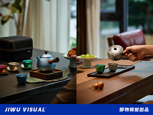 品家家品 钛保温杯 钛壶茶具茶道风拍摄 ✖ 即物视觉