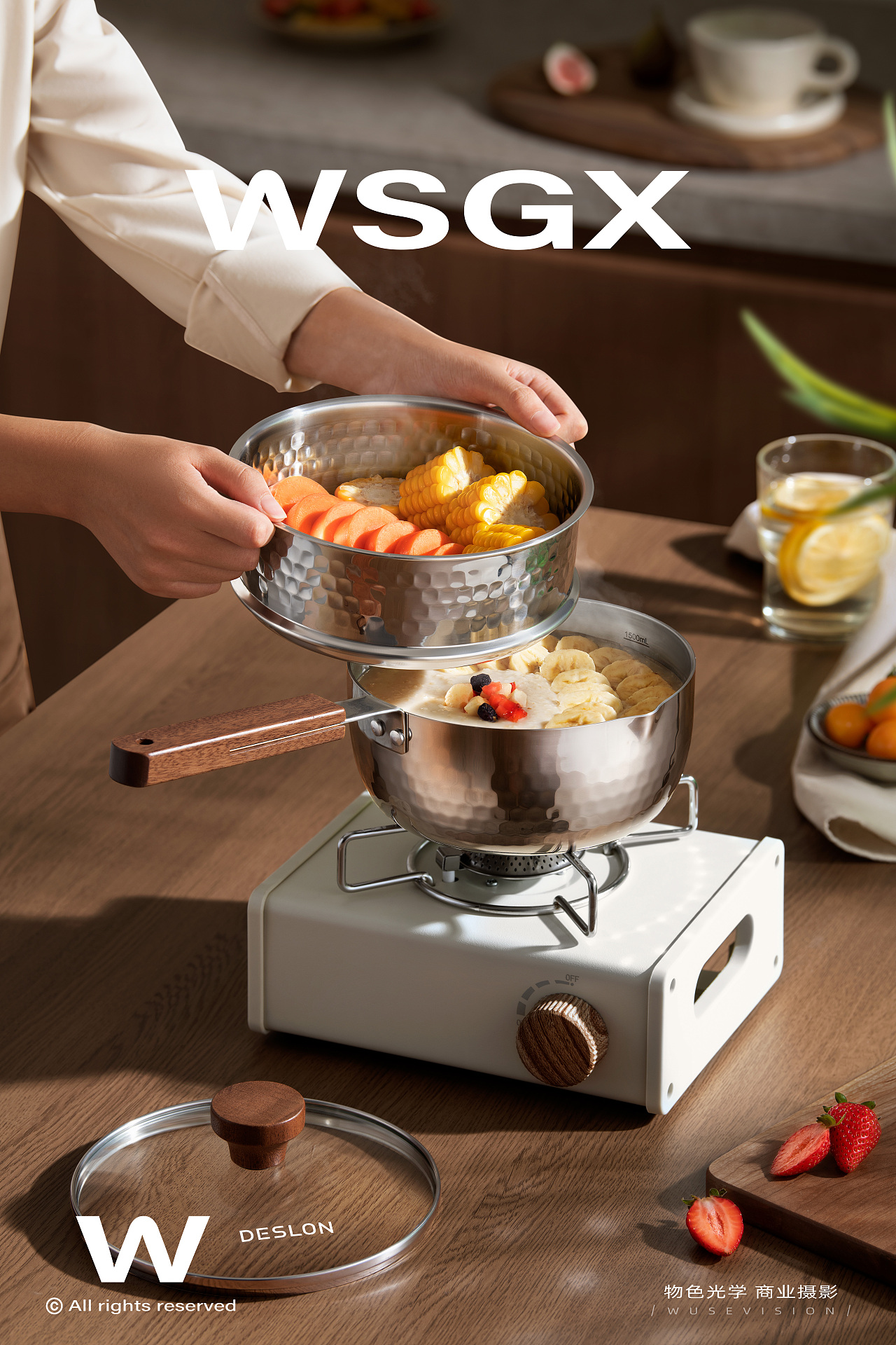 不锈钢奶锅 / 物色光学