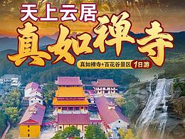 江西真如禅寺原创海报