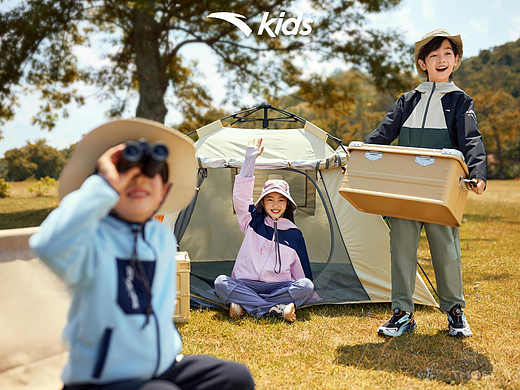 商业摄影 | 我们为安踏kids拍的2024秋游大片