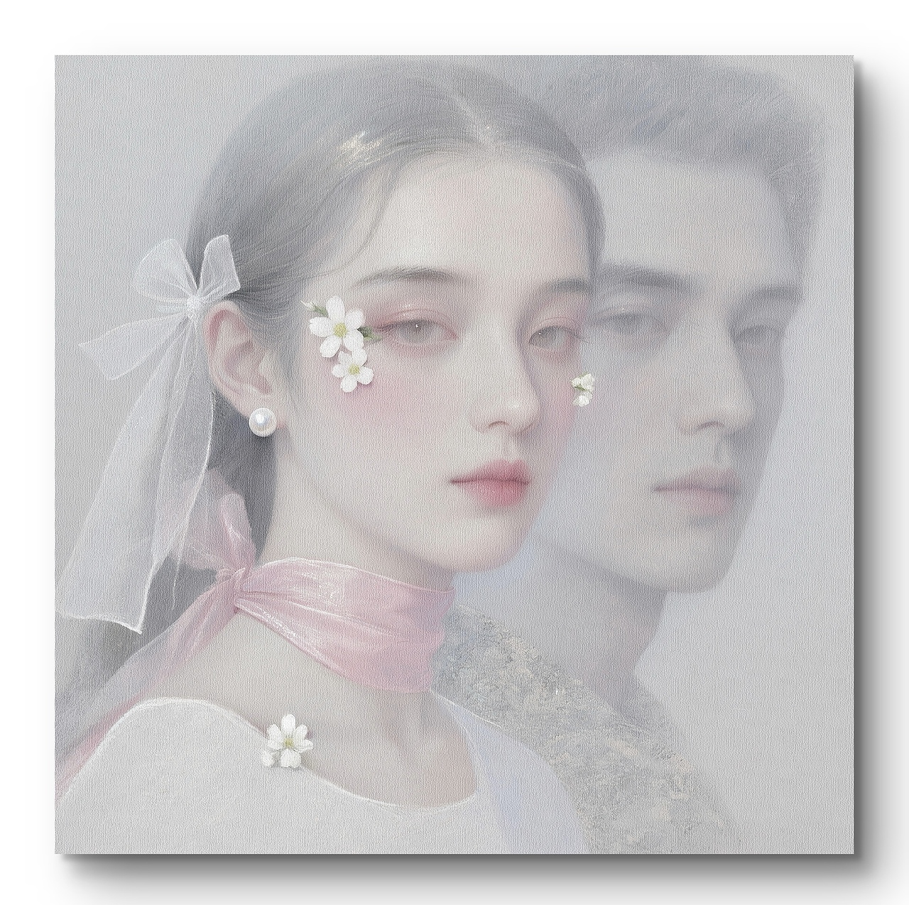 纱与珠的皱褶 | Folds OF Veil And Pearl