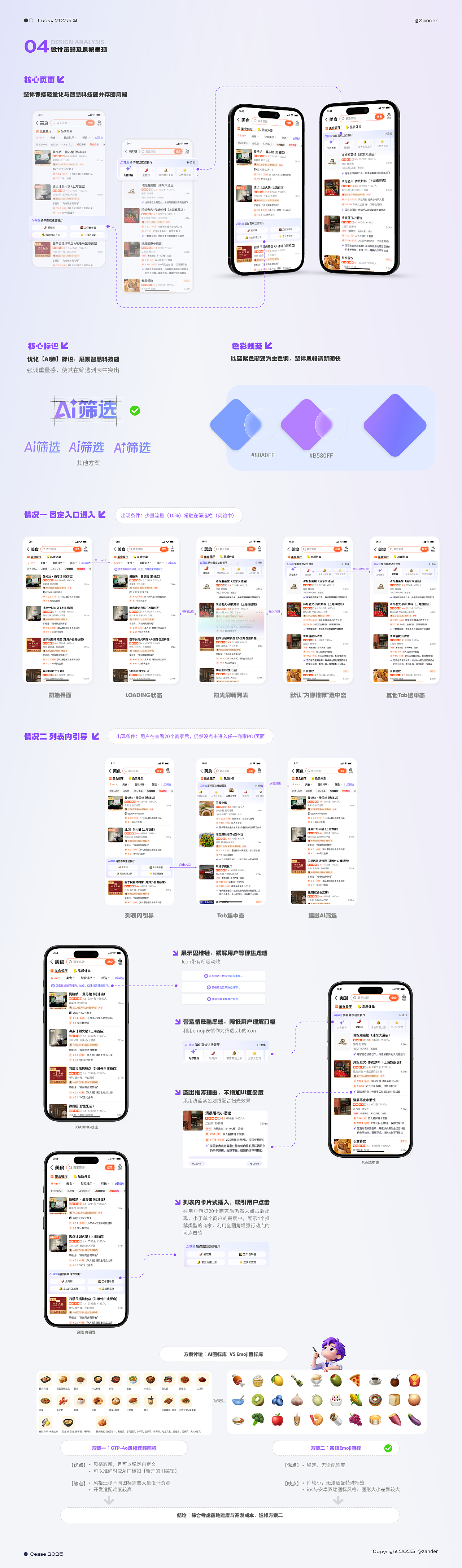 大众点评美食频道AI筛选复盘