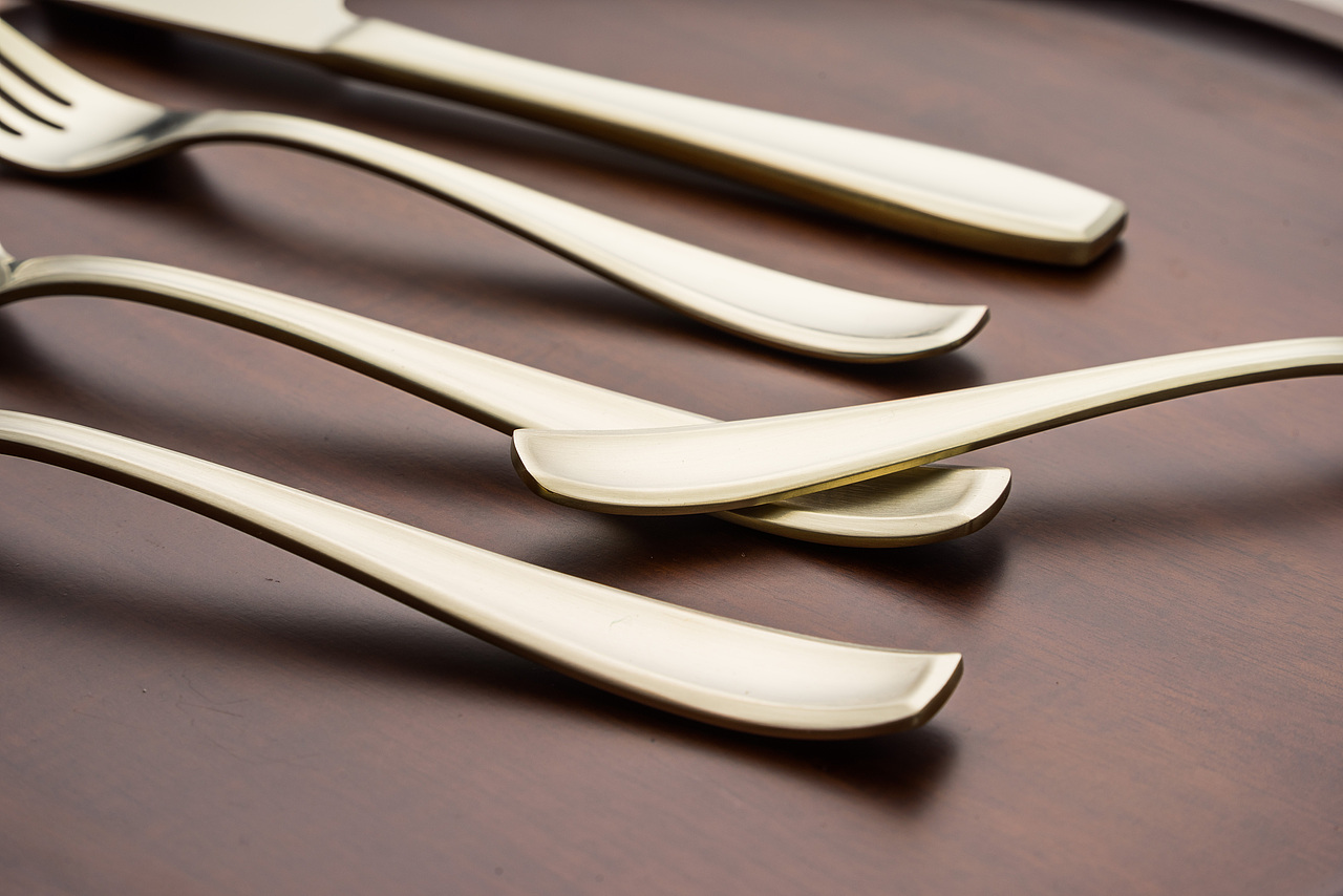 《走路去纽约》| 刀叉勺套装 | 不锈钢餐具