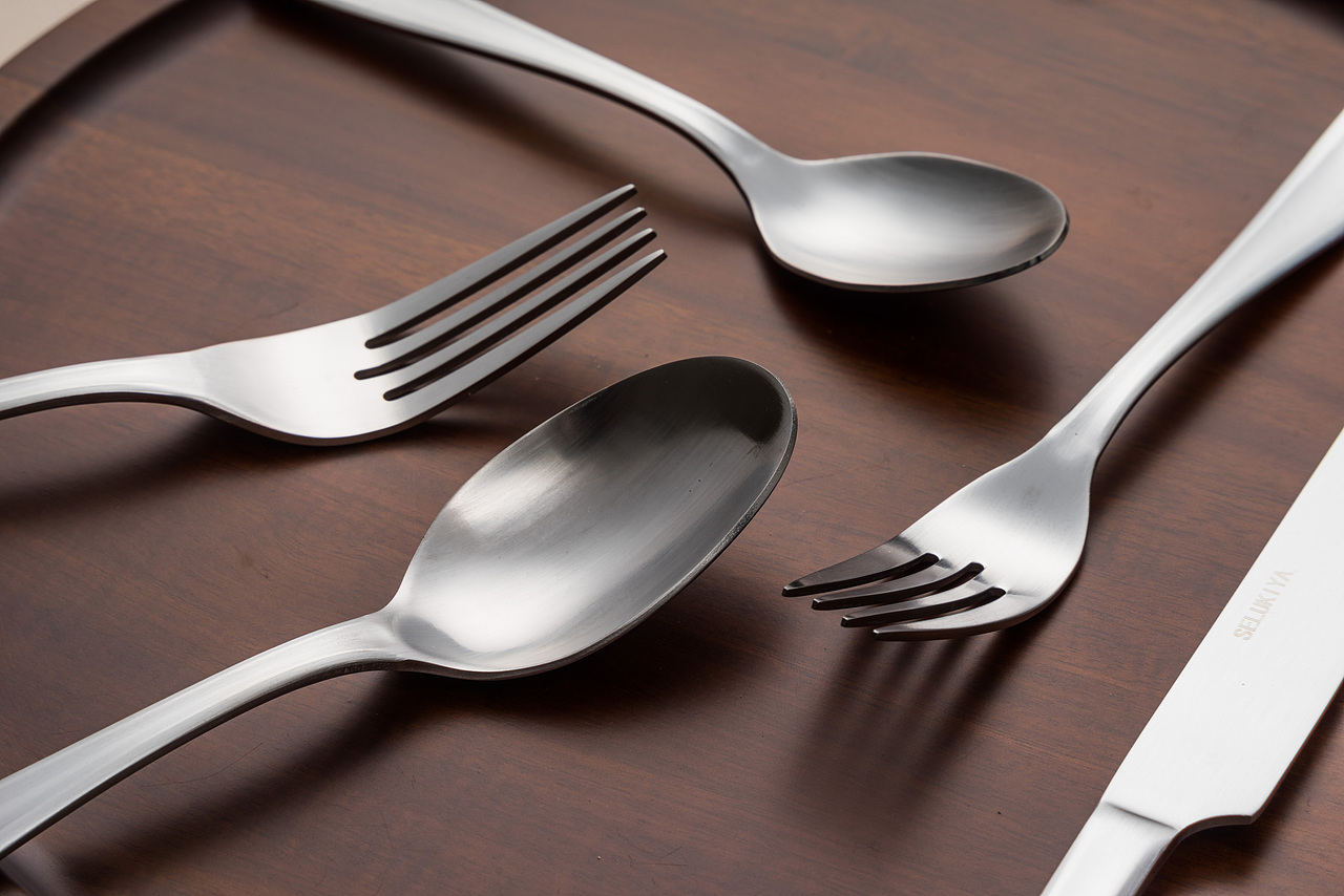 《陪着我的时候想着她》| 刀叉勺套装 | 不锈钢餐具